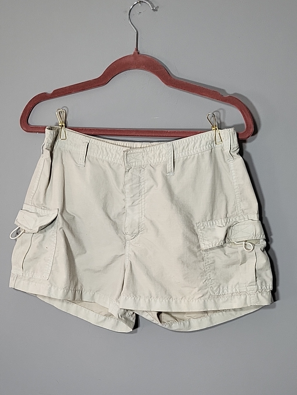 Vintage 90s Express Size M Safari Style Women's Cargo Shorts